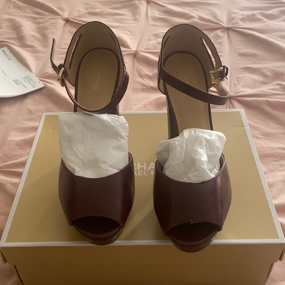 Michael Michael Kors Blake Leather Sandals